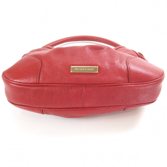 Burberry Leather Hernville Small Hobo Red 4 of 11
