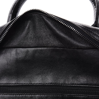Chanel Caviar Patent Quilted Large Bowler Black 9 of 15