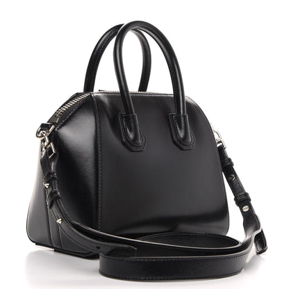 Givenchy Shiny Lord Calfskin Mini Antigona Black 3 of 12