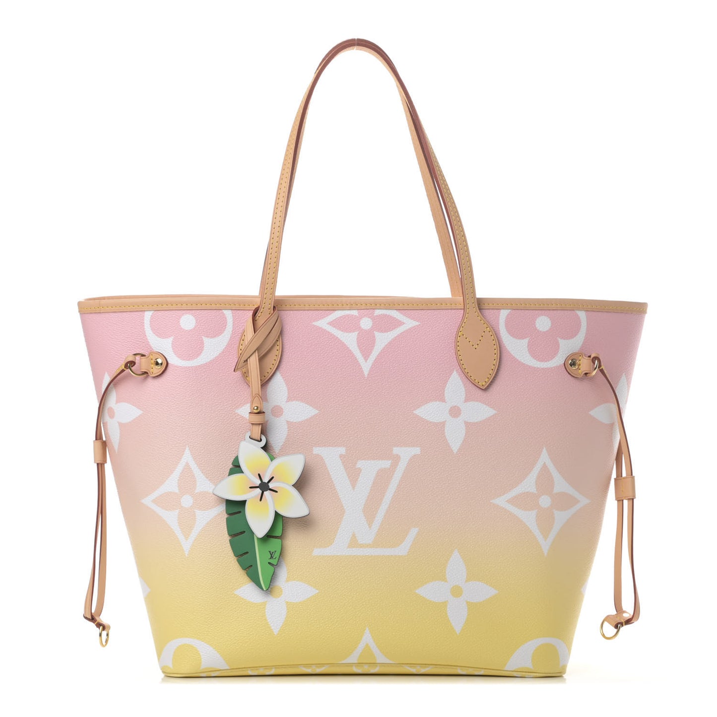 Monogram Giant By The Pool Neverfull MM Light Pink