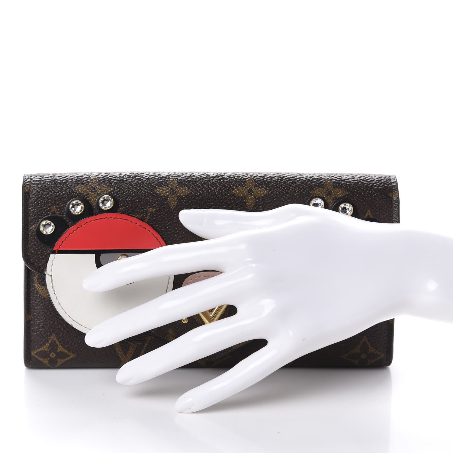 Louis Vuitton Monogram Sarah Birds Wallet 2 of 8