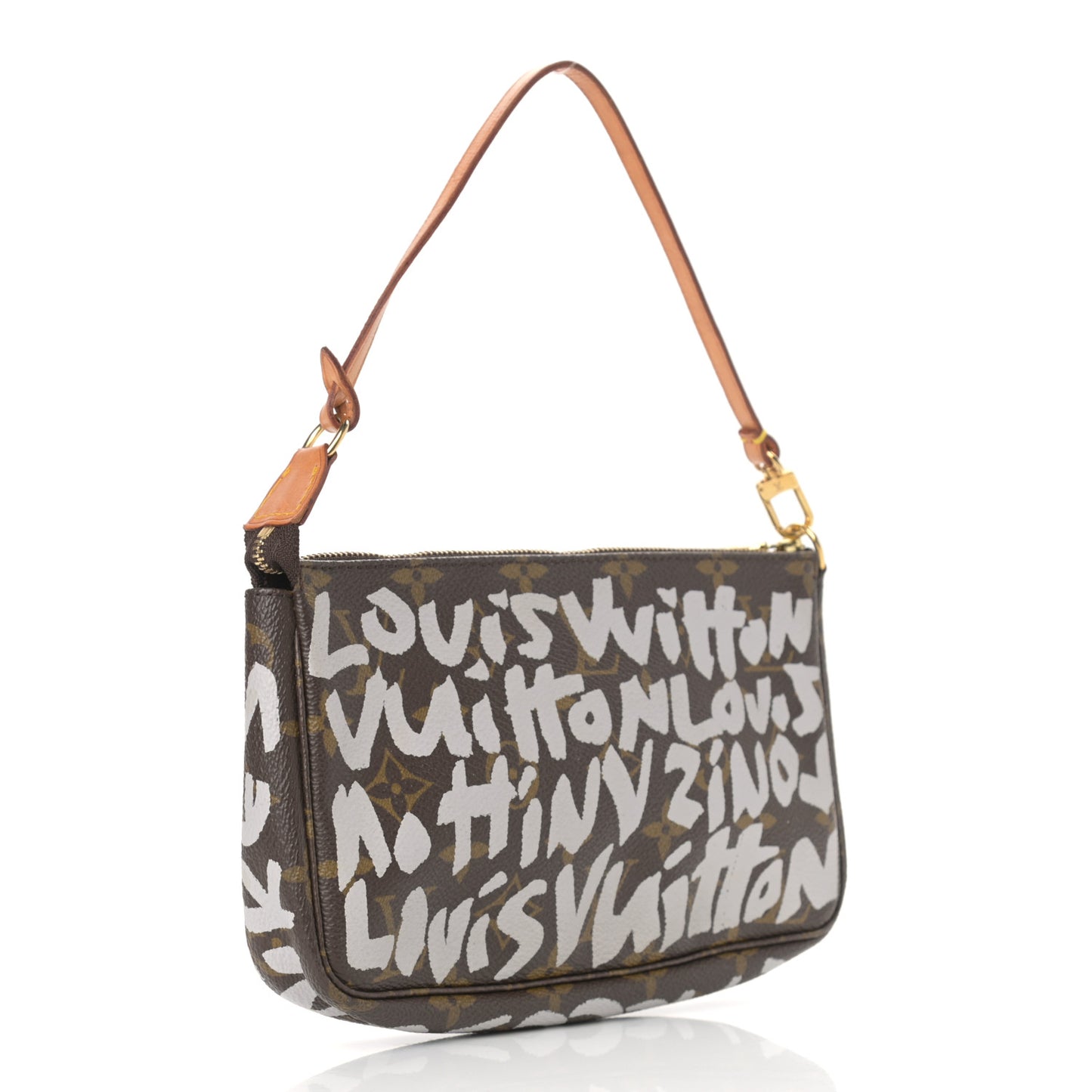 Monogram Graffiti Pochette Accessories Silver