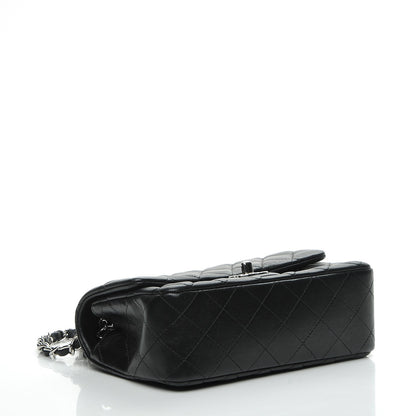 Chanel Lambskin Quilted Mini Rectangular Flap Black 4 of 8