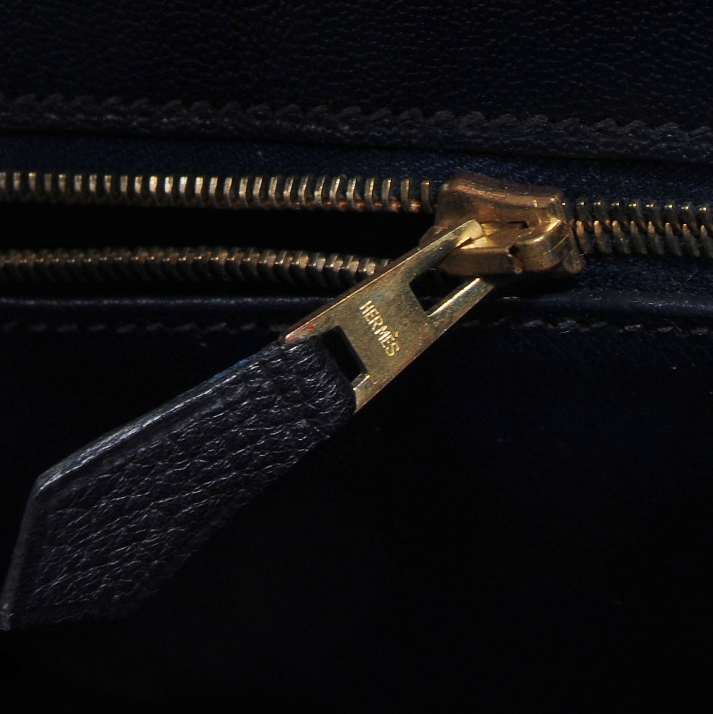 Togo Birkin 35 Indigo