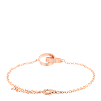 Cartier 18K Pink Gold Interlocking LOVE Bracelet 2 of 4