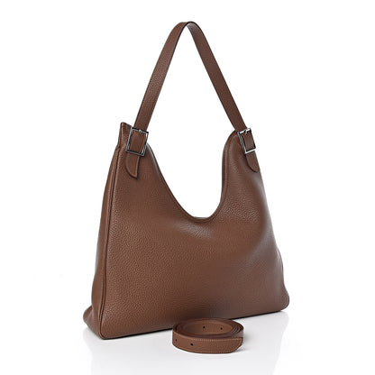 Hermes Taurillon Clemence Massai GM Marron d'Inde 3 of 9