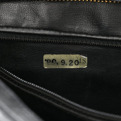 Chanel Lambskin Quilted Large Camera Case Black 7 of 11