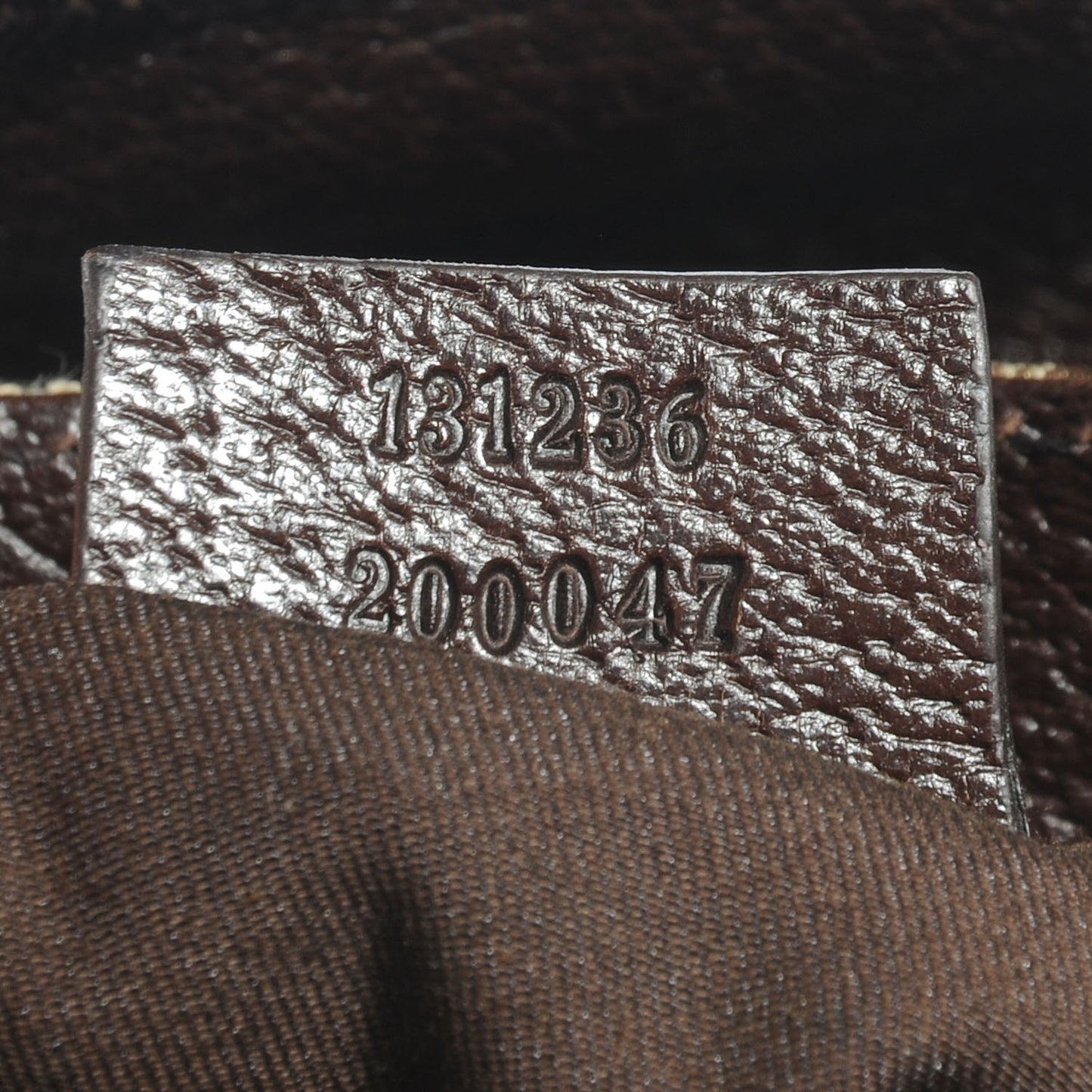 GG Monogram Buckle Belt Bag Dark Brown