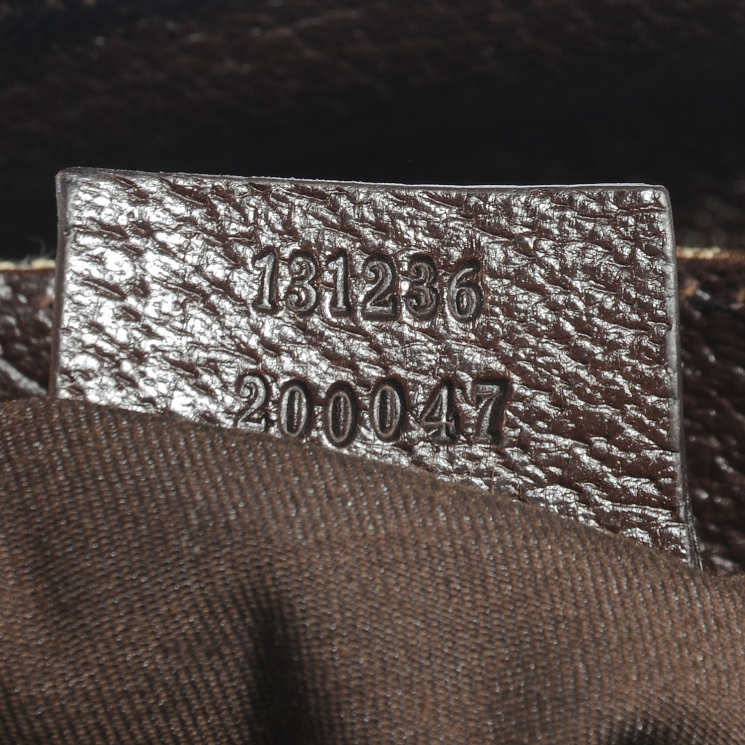 Gucci GG Monogram Buckle Belt Bag Dark Brown 7 of 8