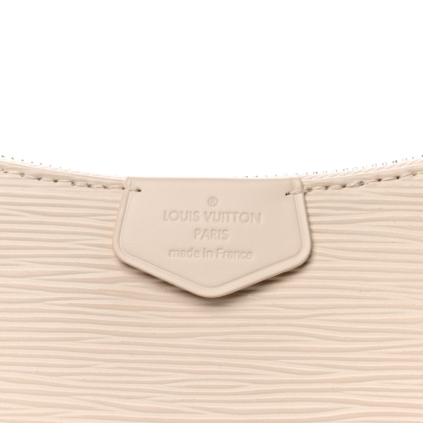 Epi Logo Easy Pouch On Strap Quartz