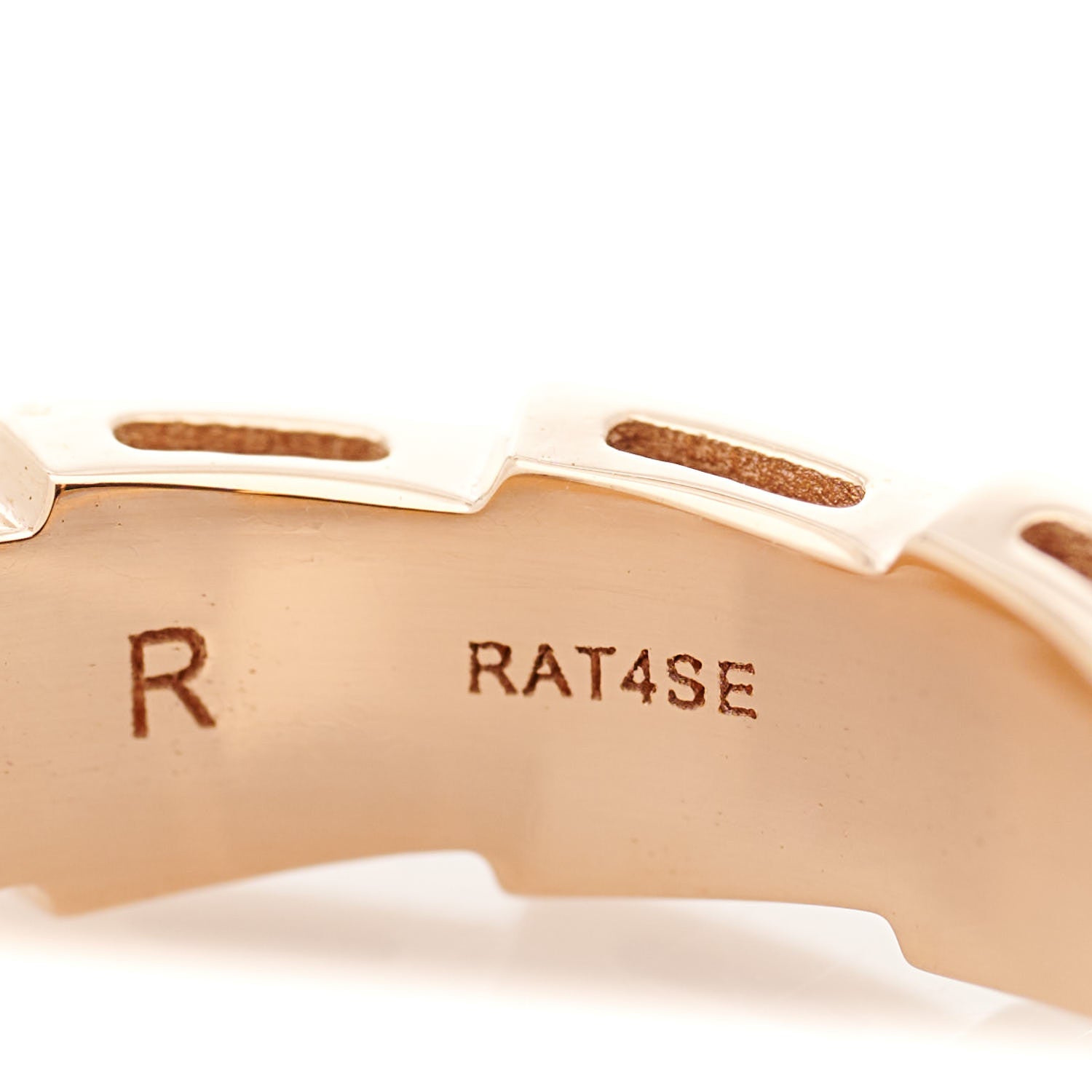 Hermes 18K Rose Gold MM Echappee Earrings 21 of 22