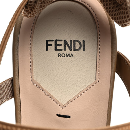 Fendi Technical Mesh FF Colibri Lite Slingback Ballerina Flats 36.5 Multicolor 6 of 8