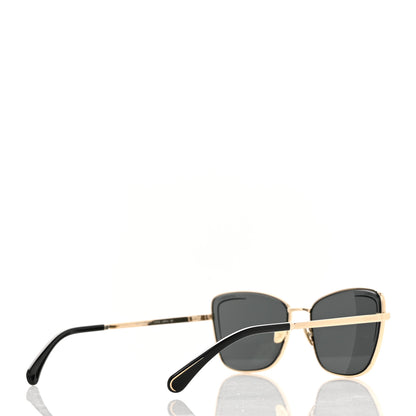 Chanel Cat Eye Sunglasses 71412 Gold 4 of 8