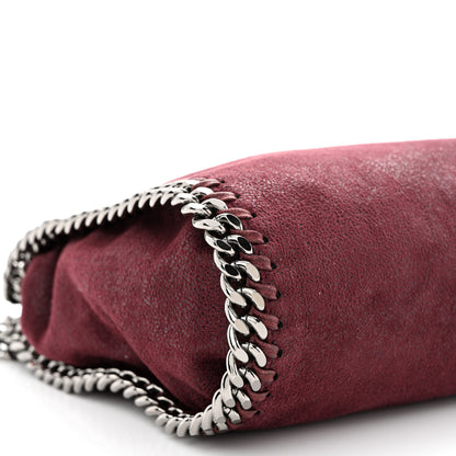 Stella McCartney Shaggy Deer Mini Falabella Fold Over Tote Plum 12 of 13