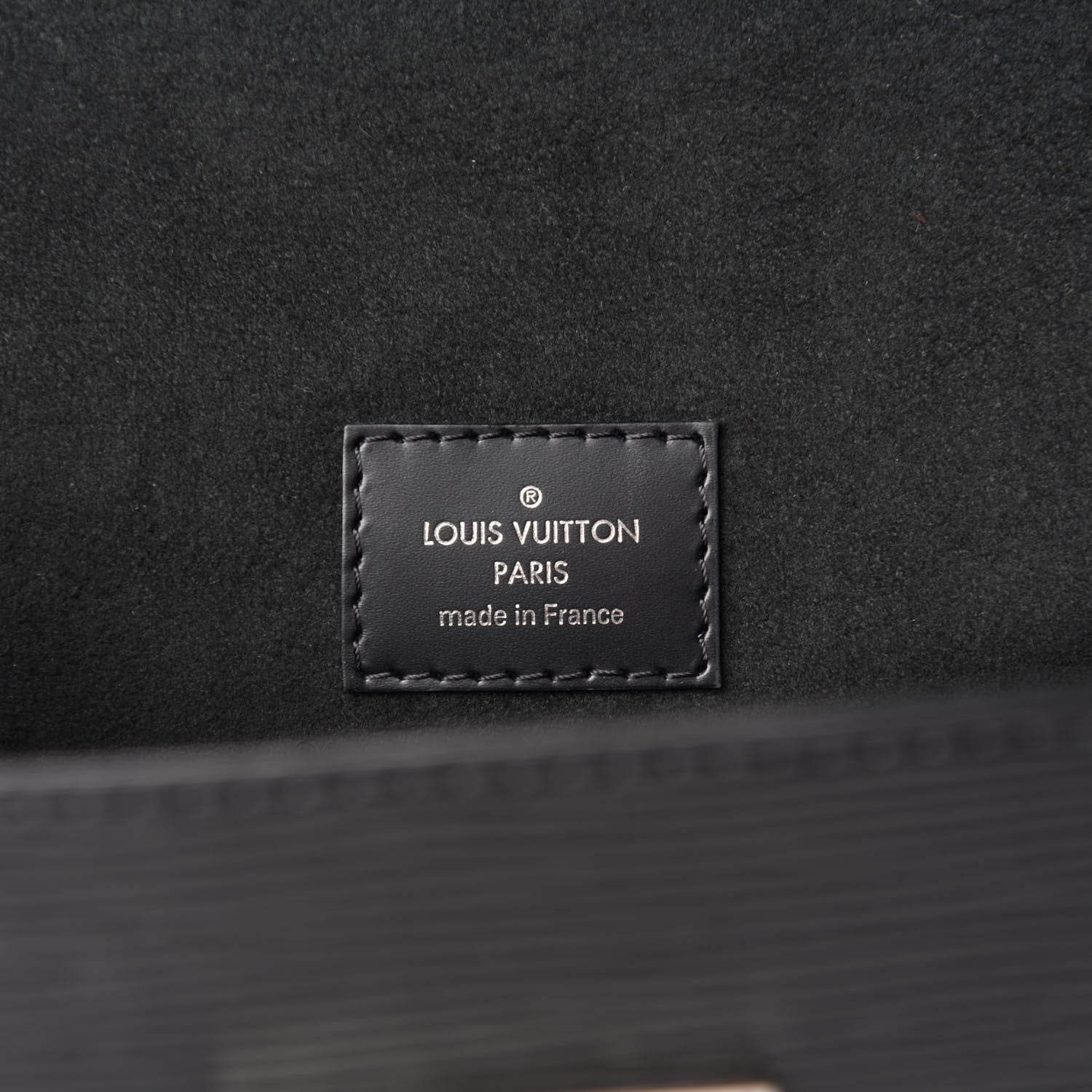 Louis Vuitton Epi Cluny BB Black 8 of 9