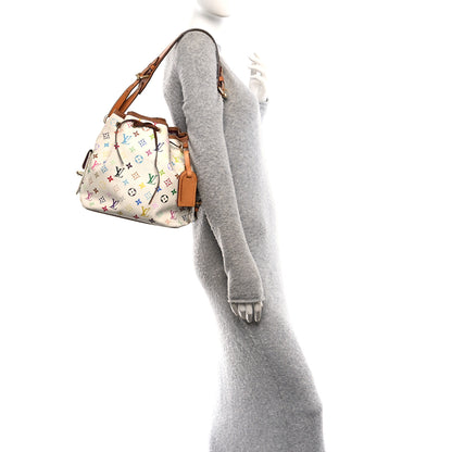 Louis Vuitton Monogram Multicolor Petit Noe White 2 of 14
