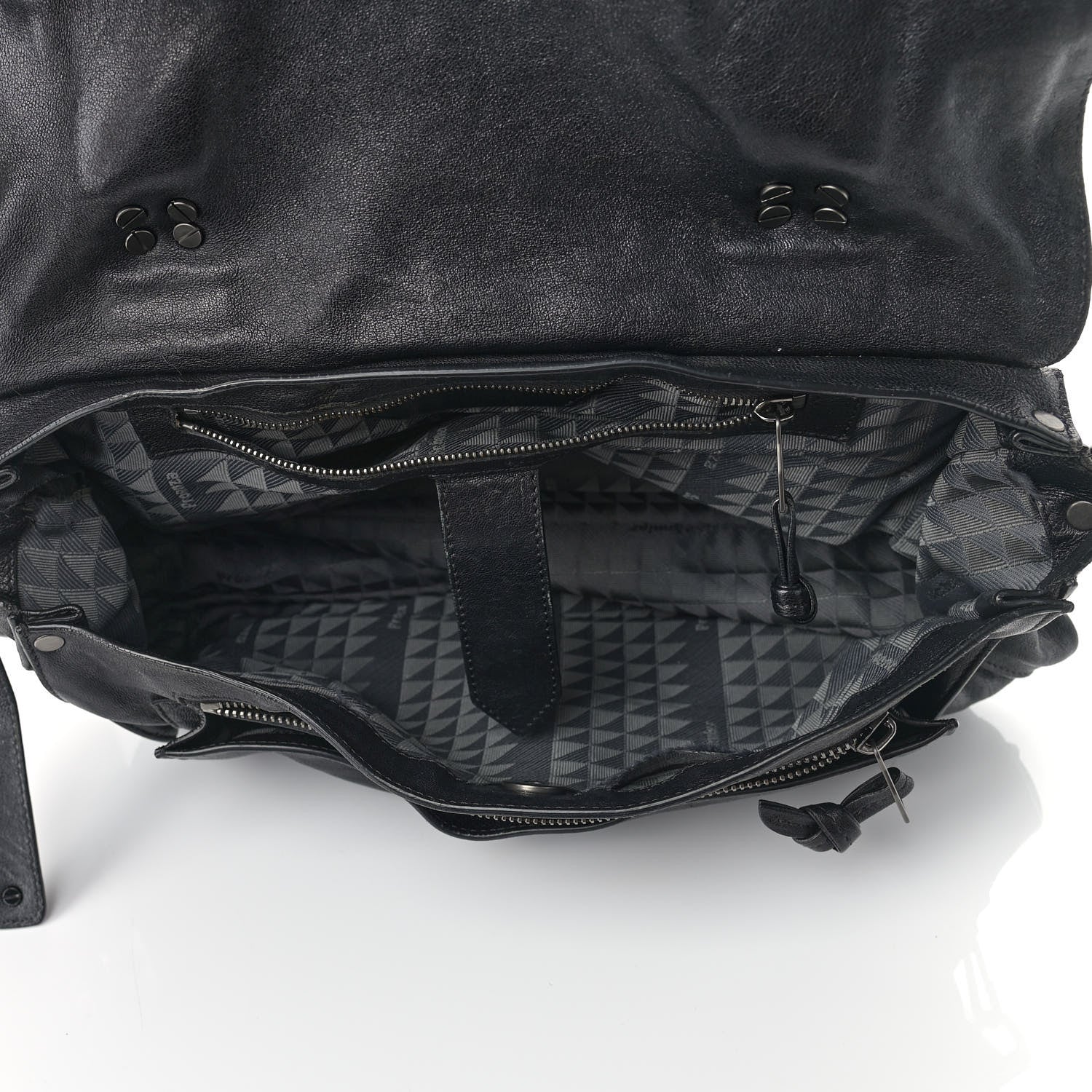 Proenza Schouler Lambskin PS1 Large Satchel Black 5 of 10