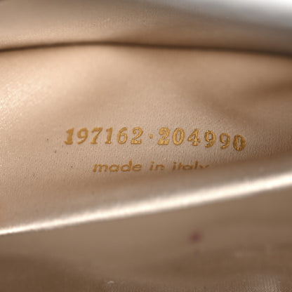 Saint Laurent Patent Y-Mail Zip Around Wallet Black 7 of 12