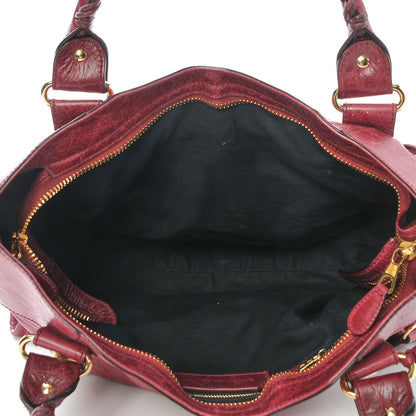 Balenciaga Agneau Giant 21 Gold Hardware City Pourpre 5 of 8