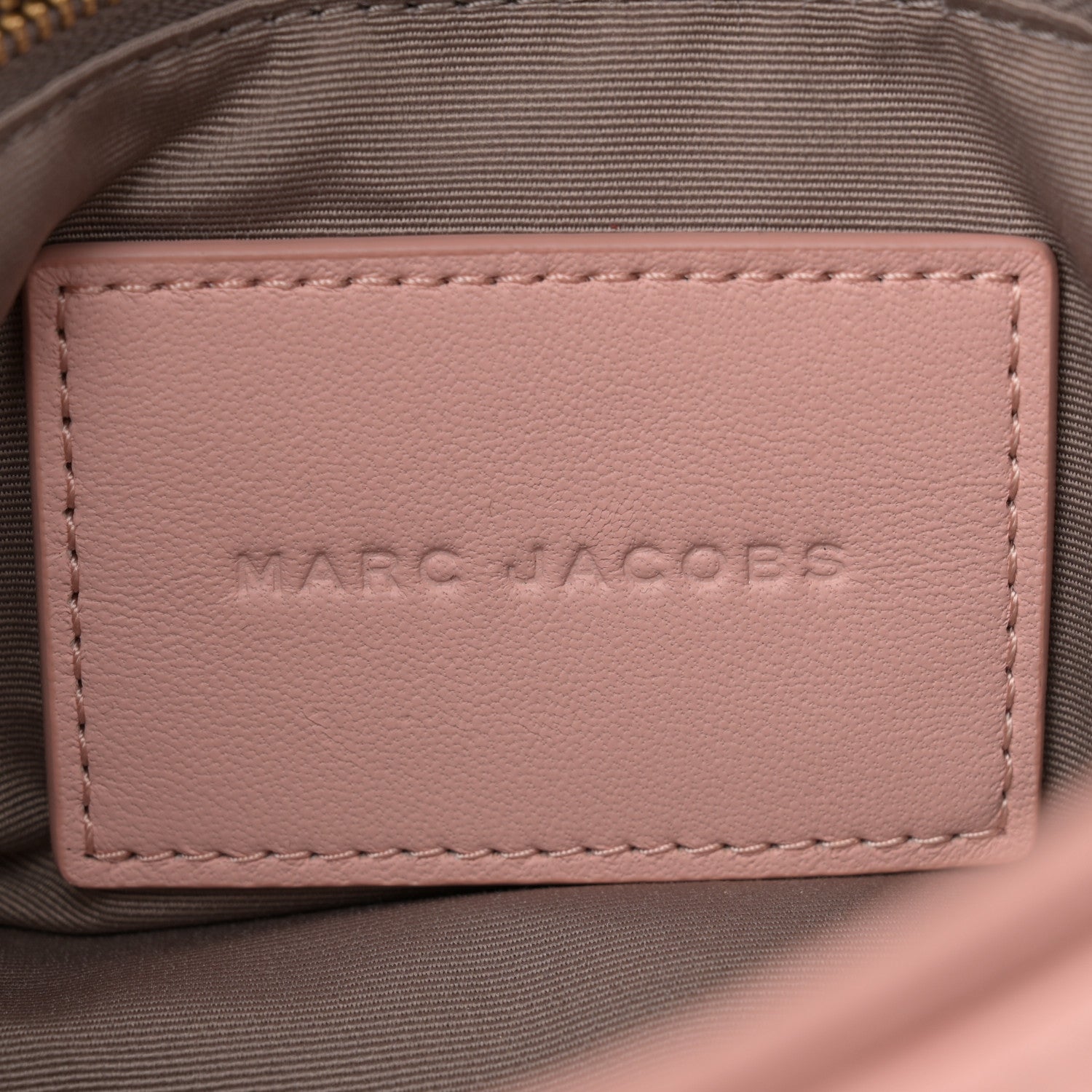 Marc Jacobs Lambskin Quilted Medium J Marc Shoulder Bag Rose 6 of 11