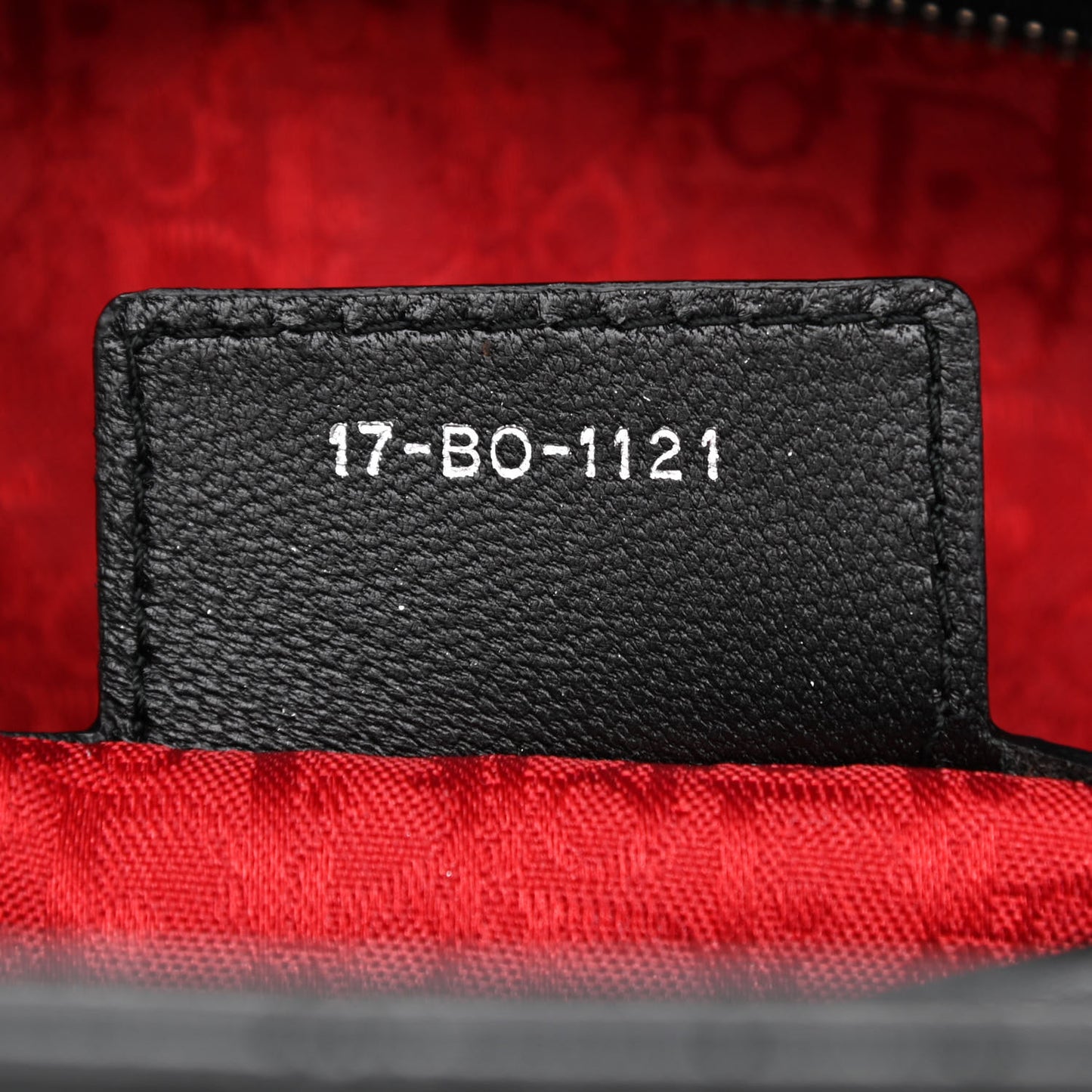Lambskin Cannage Large Lady Dior Black