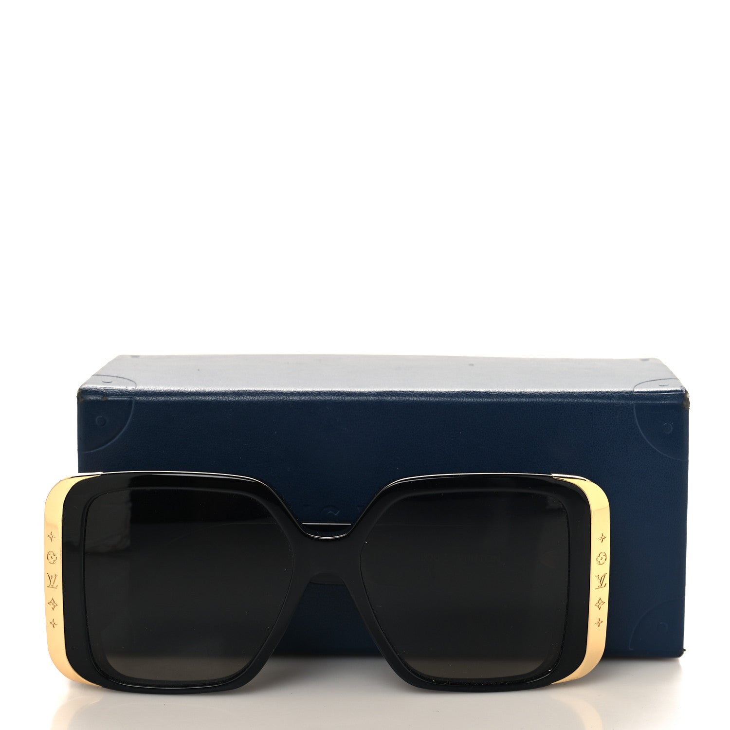 Louis Vuitton Acetate LV Moon Square Sunglasses Z1664W Black 8 of 8