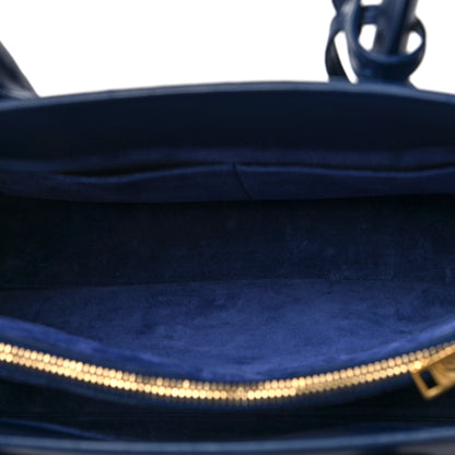 Saint Laurent Calfskin Large Sac De Jour Carryall Navy 6 of 12