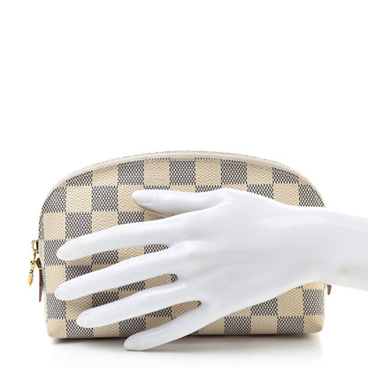Louis Vuitton Damier Azur Cosmetic Pouch 2 of 11