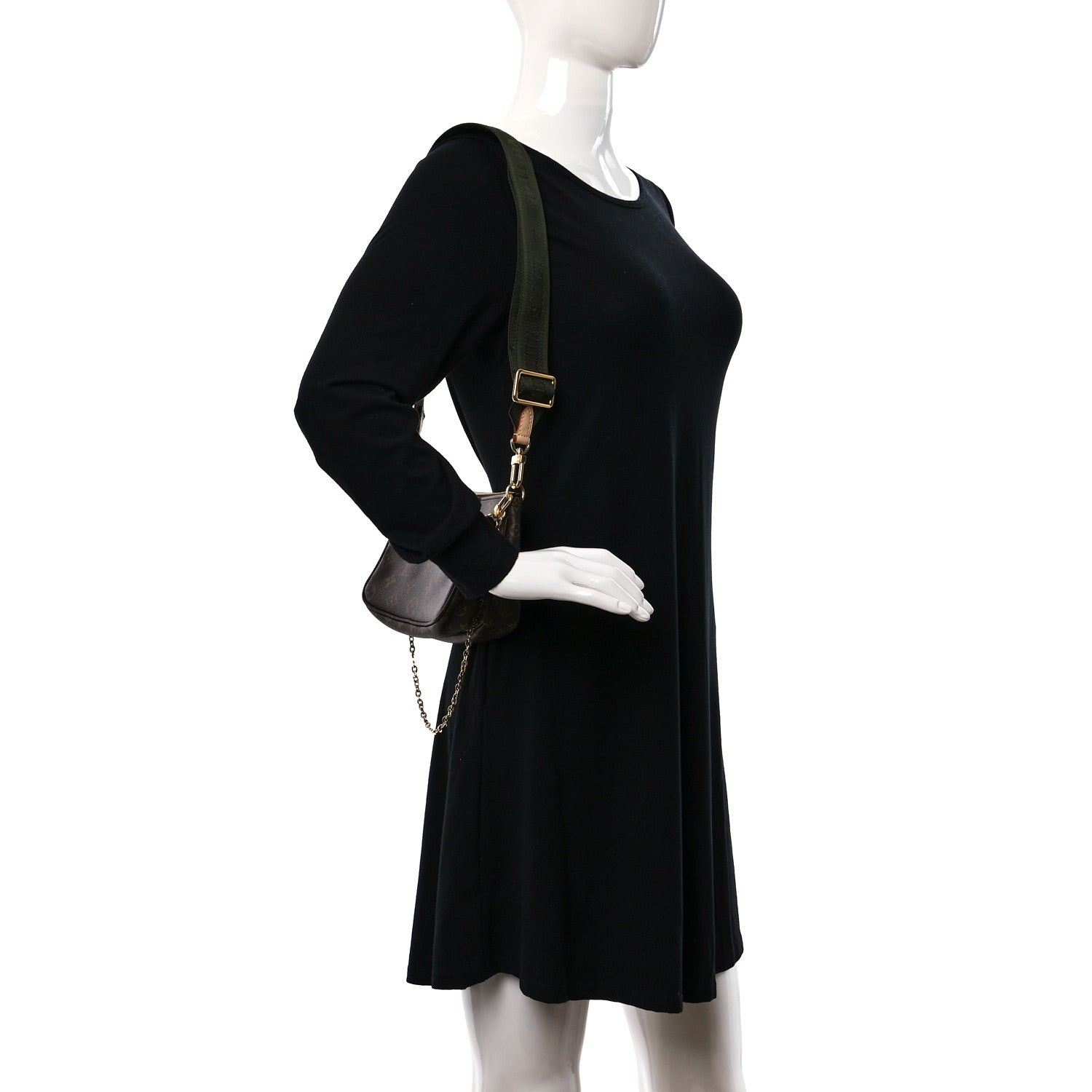 Louis Vuitton Monogram Multi Pochette Accessories Kaki 2 of 12
