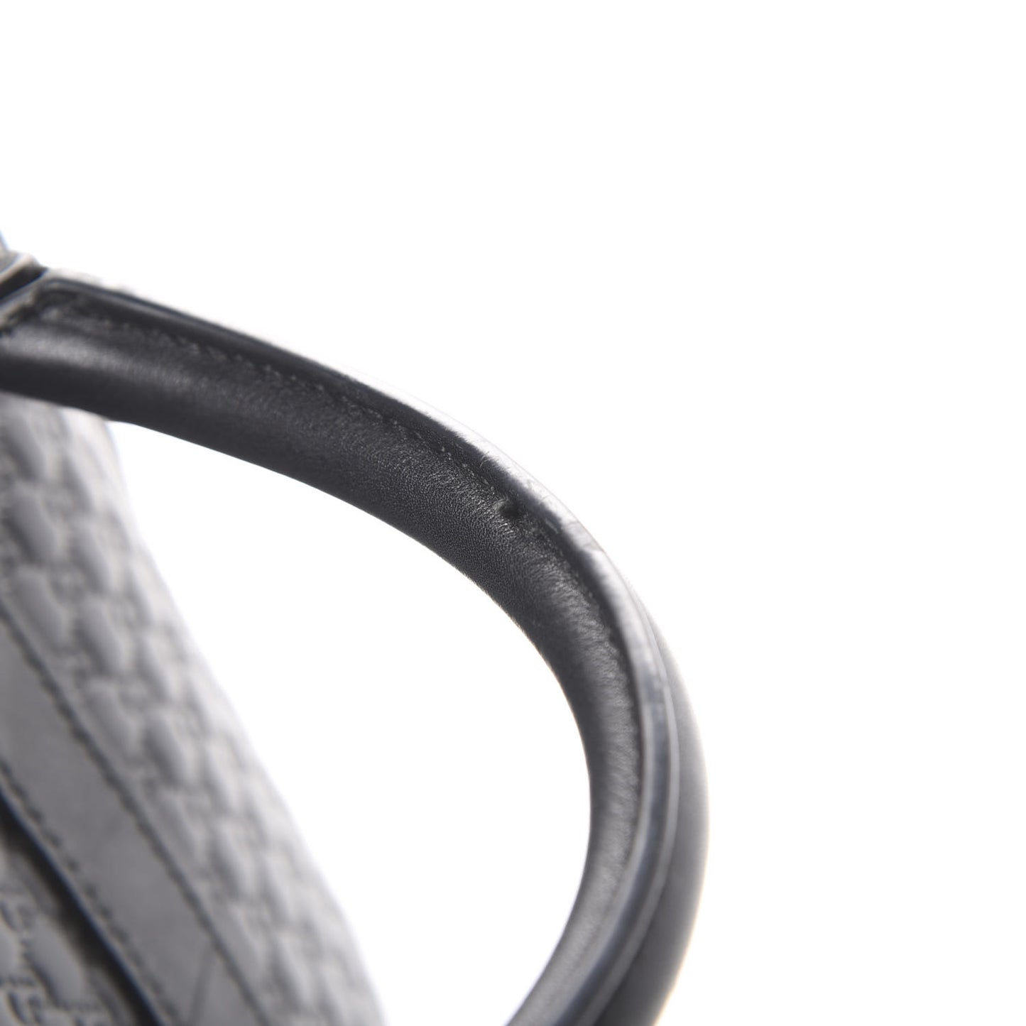 Microguccissima Medium Dome Bag Black