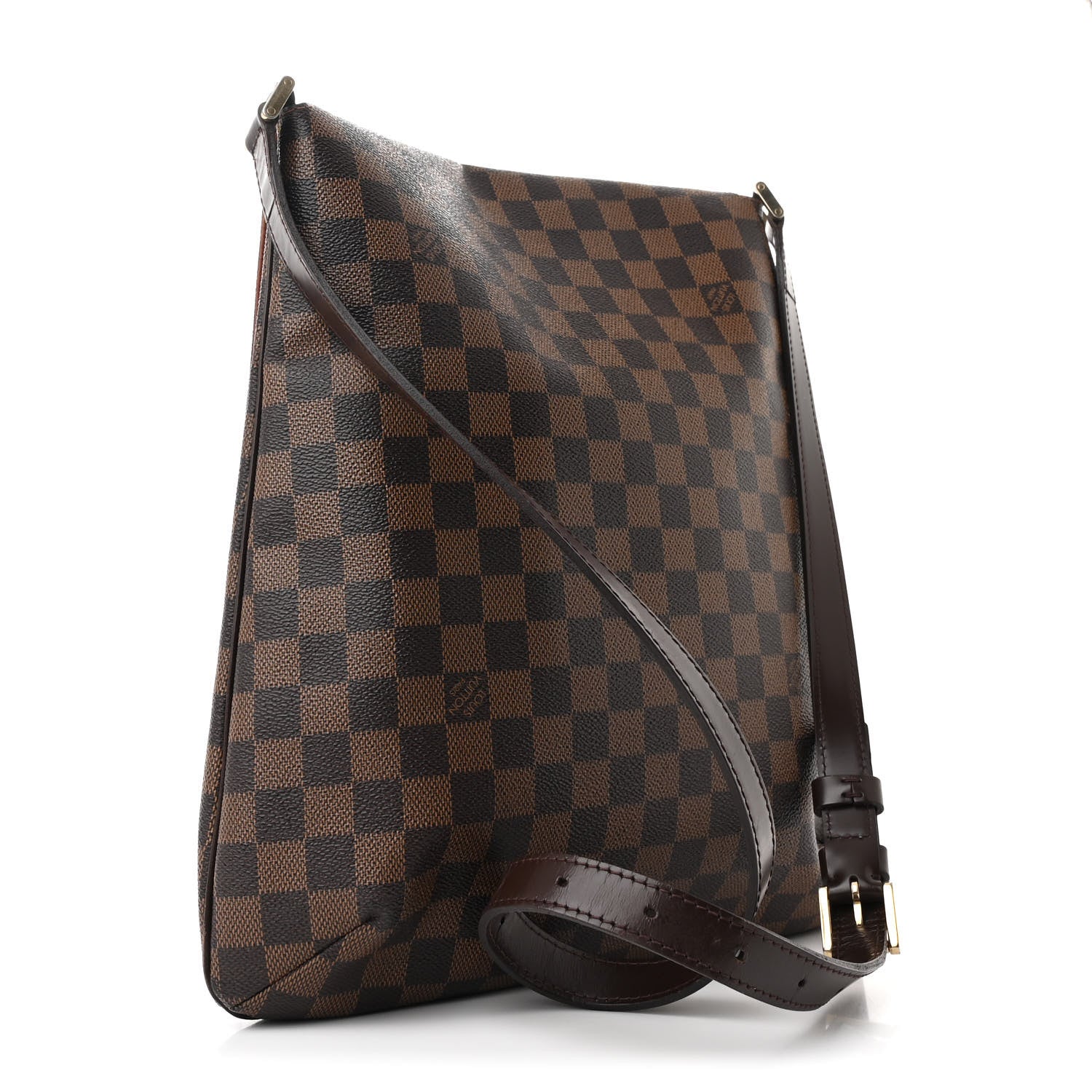 Louis Vuitton Damier Ebene Musette GM 3 of 11