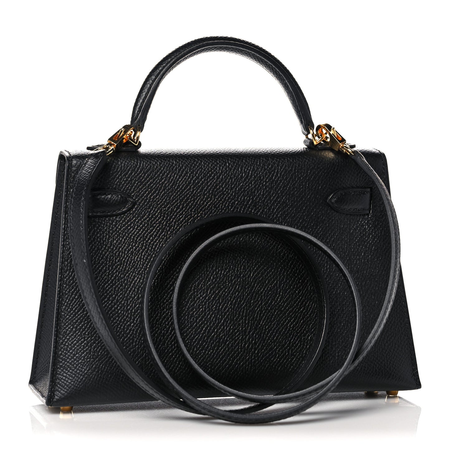 Epsom Mini Kelly Sellier 20 Black