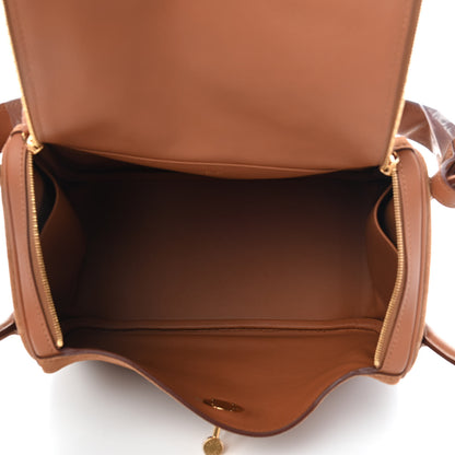 Hermes Swift Grizzly Chamois Lindy 26 Gold 5 of 9