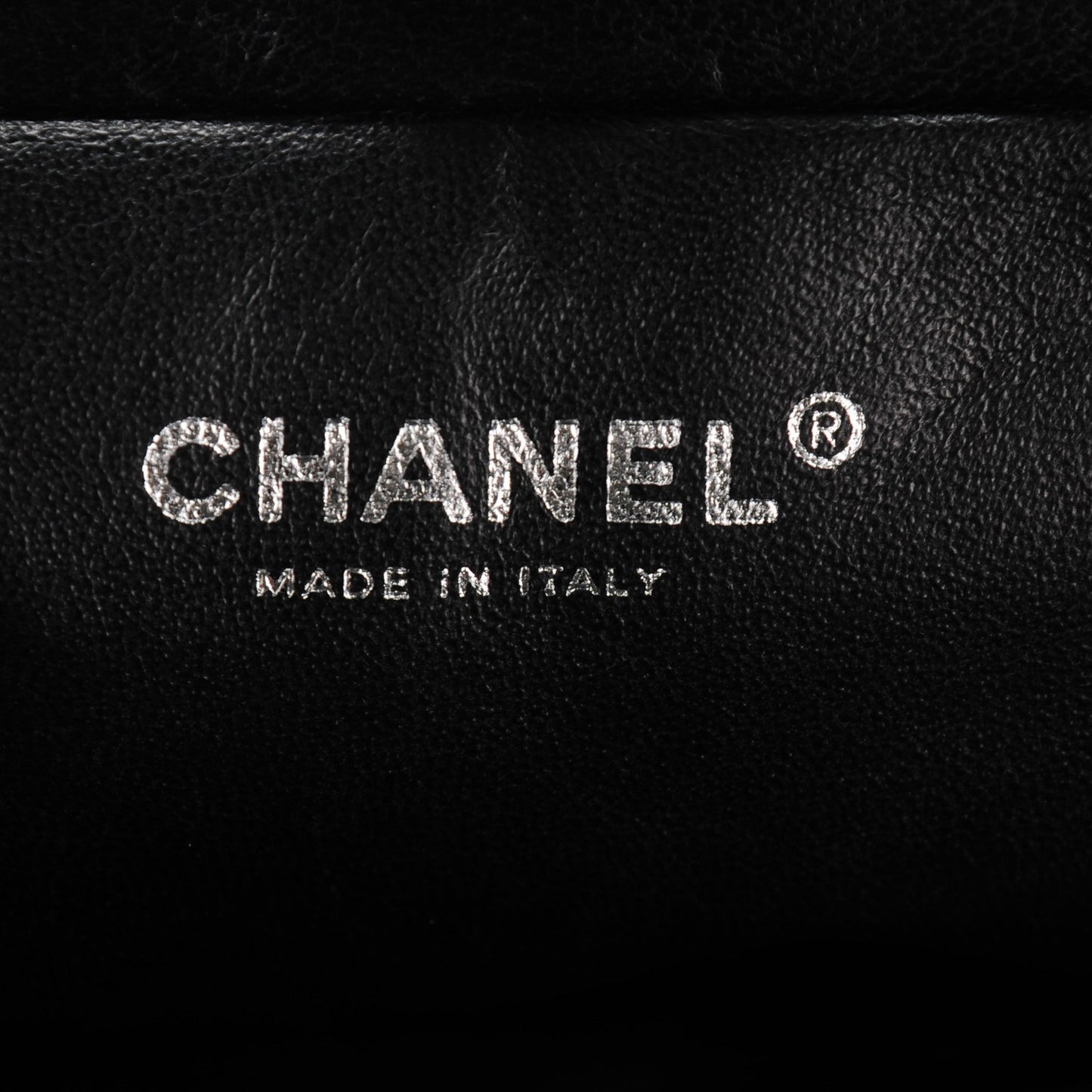Lambskin Monte Carlo Clutch Black