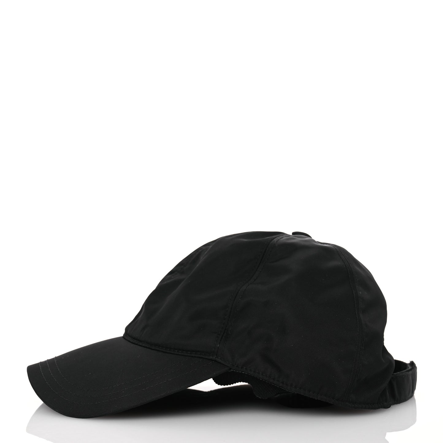 Re-Nylon Womens Baseball Cap L Black