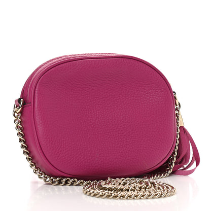 Gucci Cellarius Calfskin Mini Soho Chain Bag Bright Bouganville 3 of 11