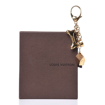 Louis Vuitton Metal Baxter Dog Bag Charm Gold 3 of 3