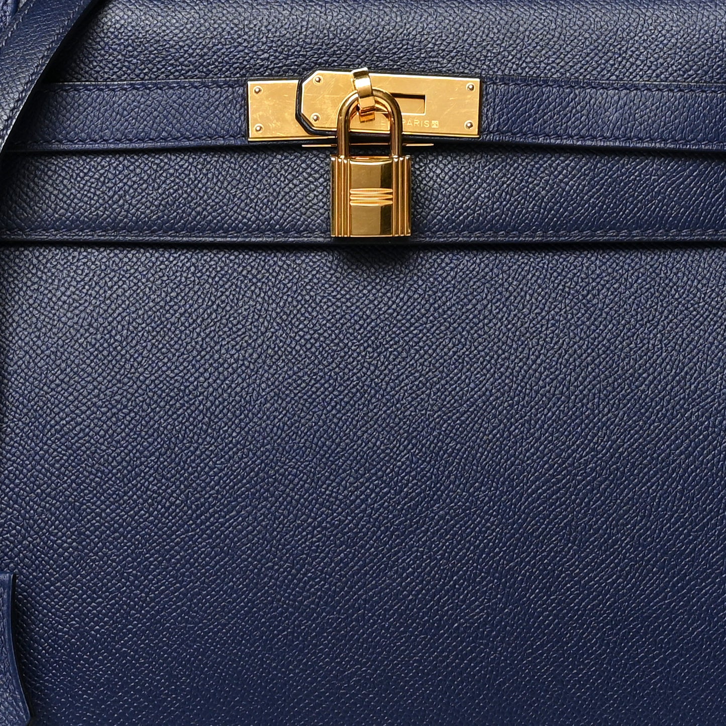 Epsom Kelly Sellier 32 Bleu Saphir