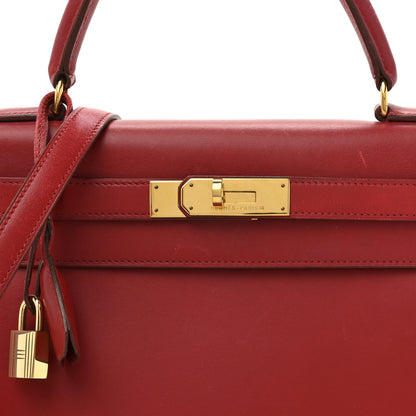 Hermes Box Kelly Sellier 28 Rouge Vif 8 of 19