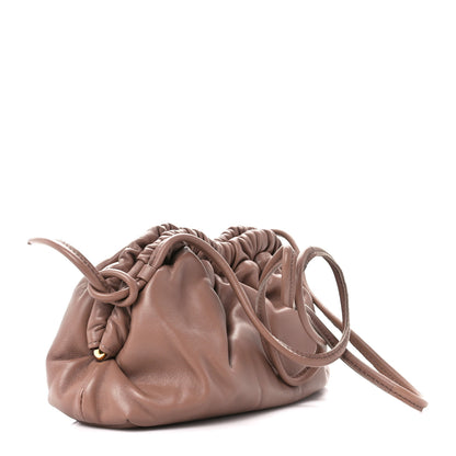 Mansur Gavriel Lambskin Cloud Mini Clutch Biscotto 3 of 10