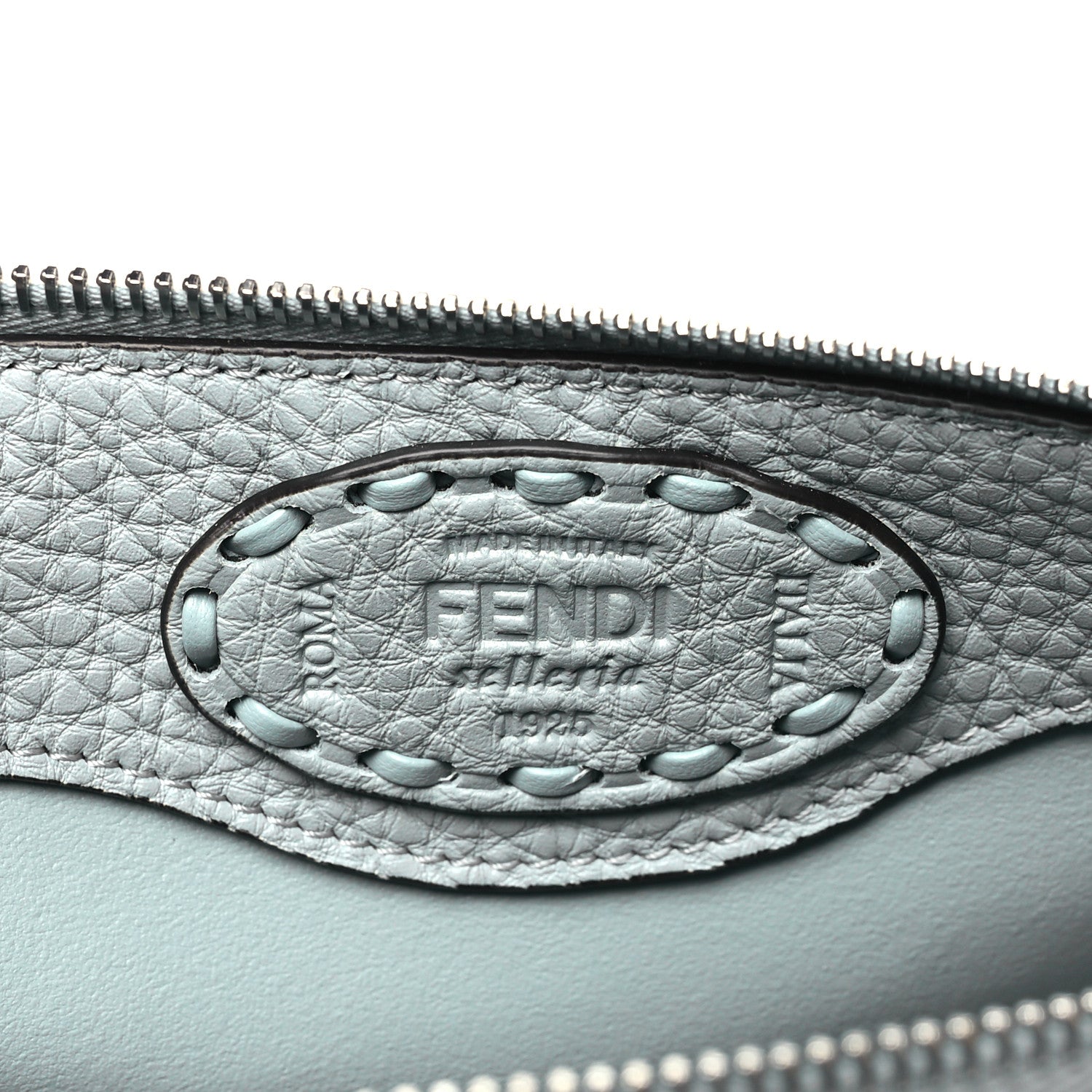 Fendi Cuoio Romano Selleria Sintetica Tape Stitch Mini By The Way Boston Bag Anice 6 of 9