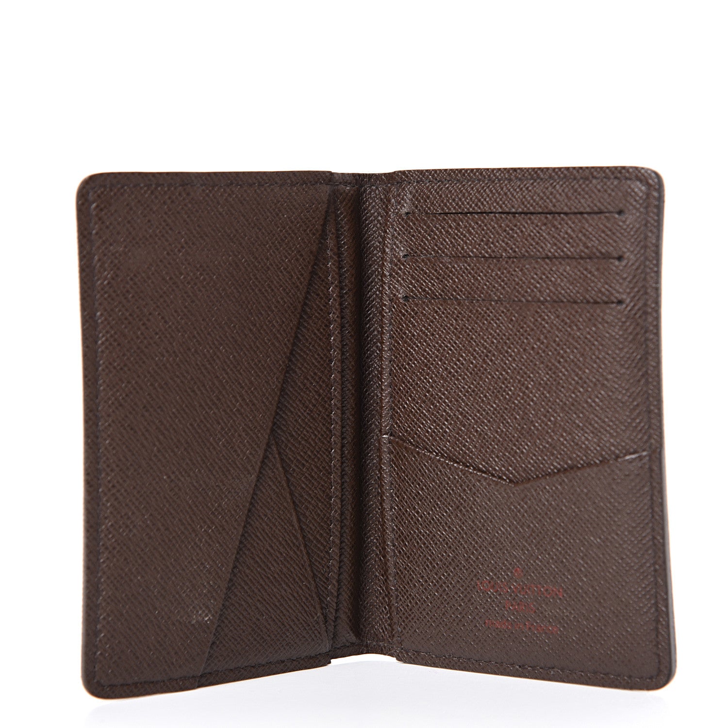 Louis Vuitton Damier Ebene Pocket Organizer NM 4 of 12