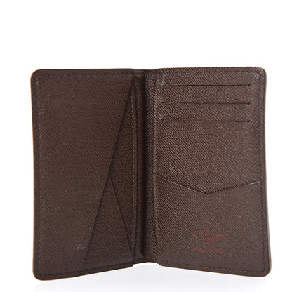 Louis Vuitton Damier Ebene Pocket Organizer NM 4 of 12