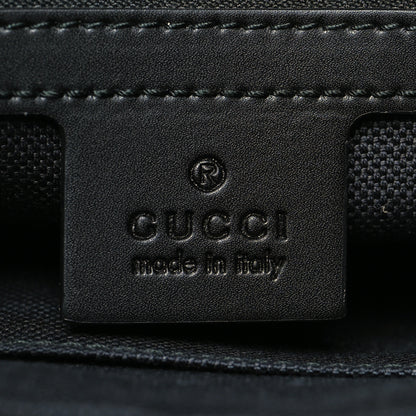 Gucci Soft GG Supreme Monogram Web Belt Bag Black Grey 6 of 11