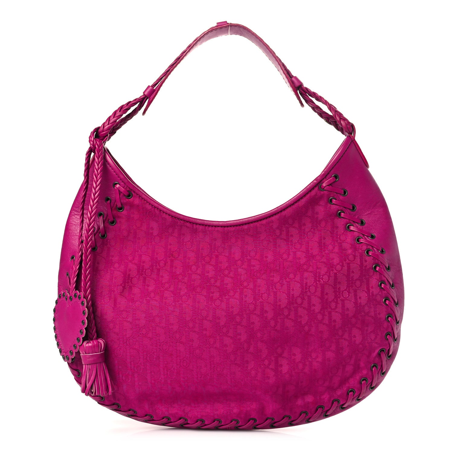 Christian Dior Monogram Ethnic Hobo Pink 1 of 11