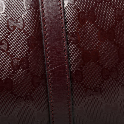 Gucci Imprime Monogram Large Carry On Duffle Bordeaux 15 of 16