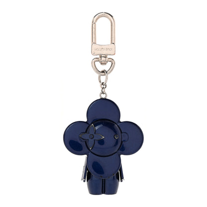Louis Vuitton Metal Vivienne Bag Charm Key Holder Blue Marine 1 of 5