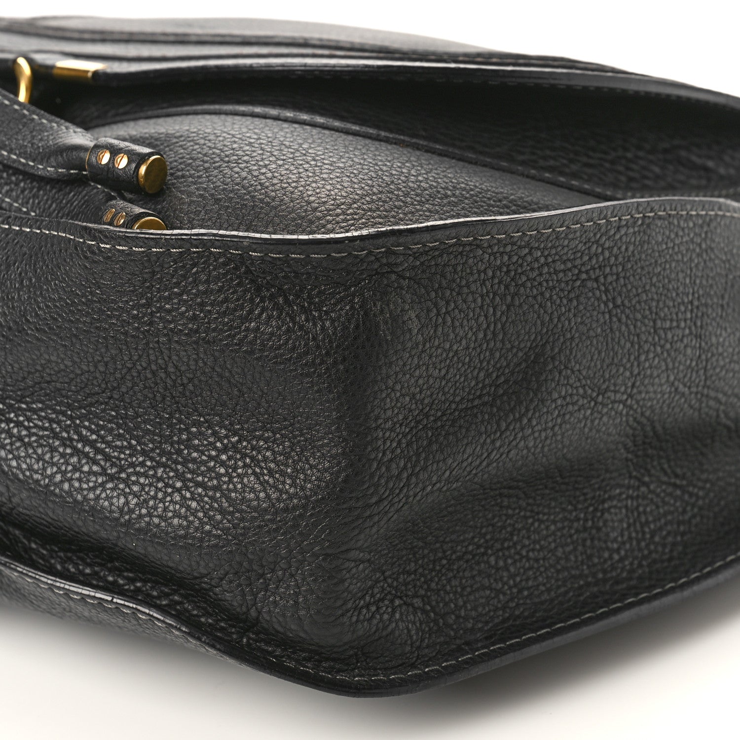 Chloe Calfskin Medium Marcie Satchel Black 8 of 8