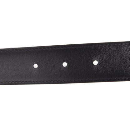 Hermes Swift Togo 32mm Quizz H Belt 80 Black Gold 5 of 8