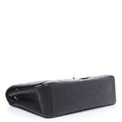 Chanel Caviar Quilted Maxi Single Flap Black 4 of 16